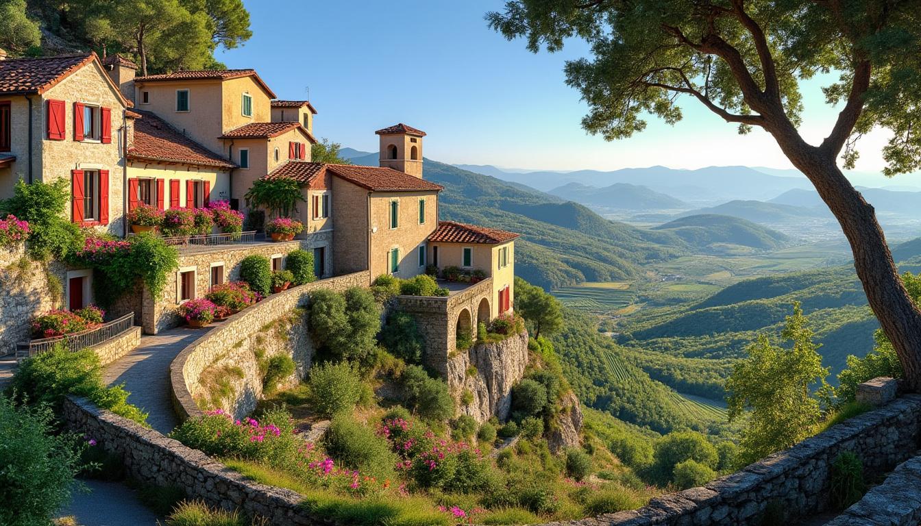 découvrez 7 villages perchés incontournables à visiter dans le sud de la france : panoramas spectaculaires, ruelles charmantes et patrimoine authentique vous attendent pour une escapade inoubliable.
