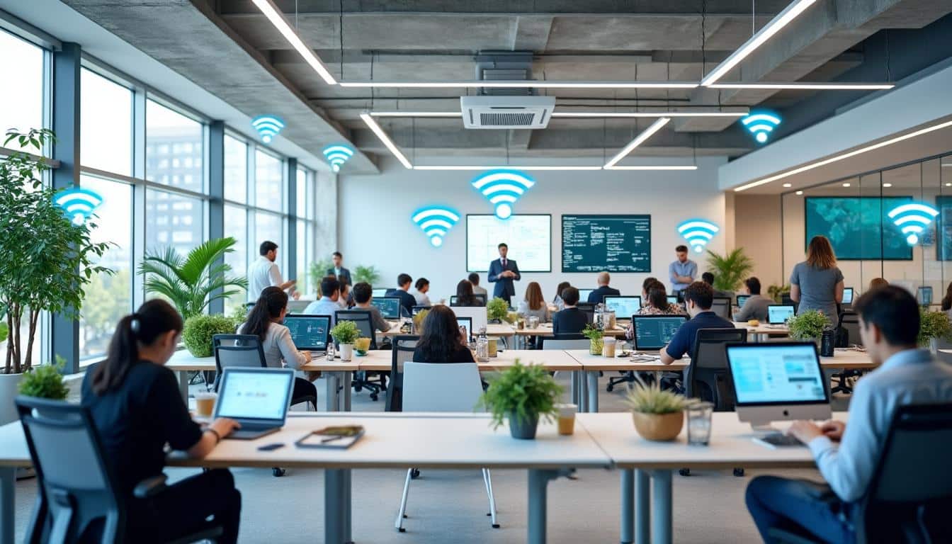 découvrez comment optimiser la connexion wifi au travail pour améliorer la productivité en entreprise. suivez nos conseils pratiques pour maximiser la portée, la vitesse et la fiabilité de votre réseau sans fil.
