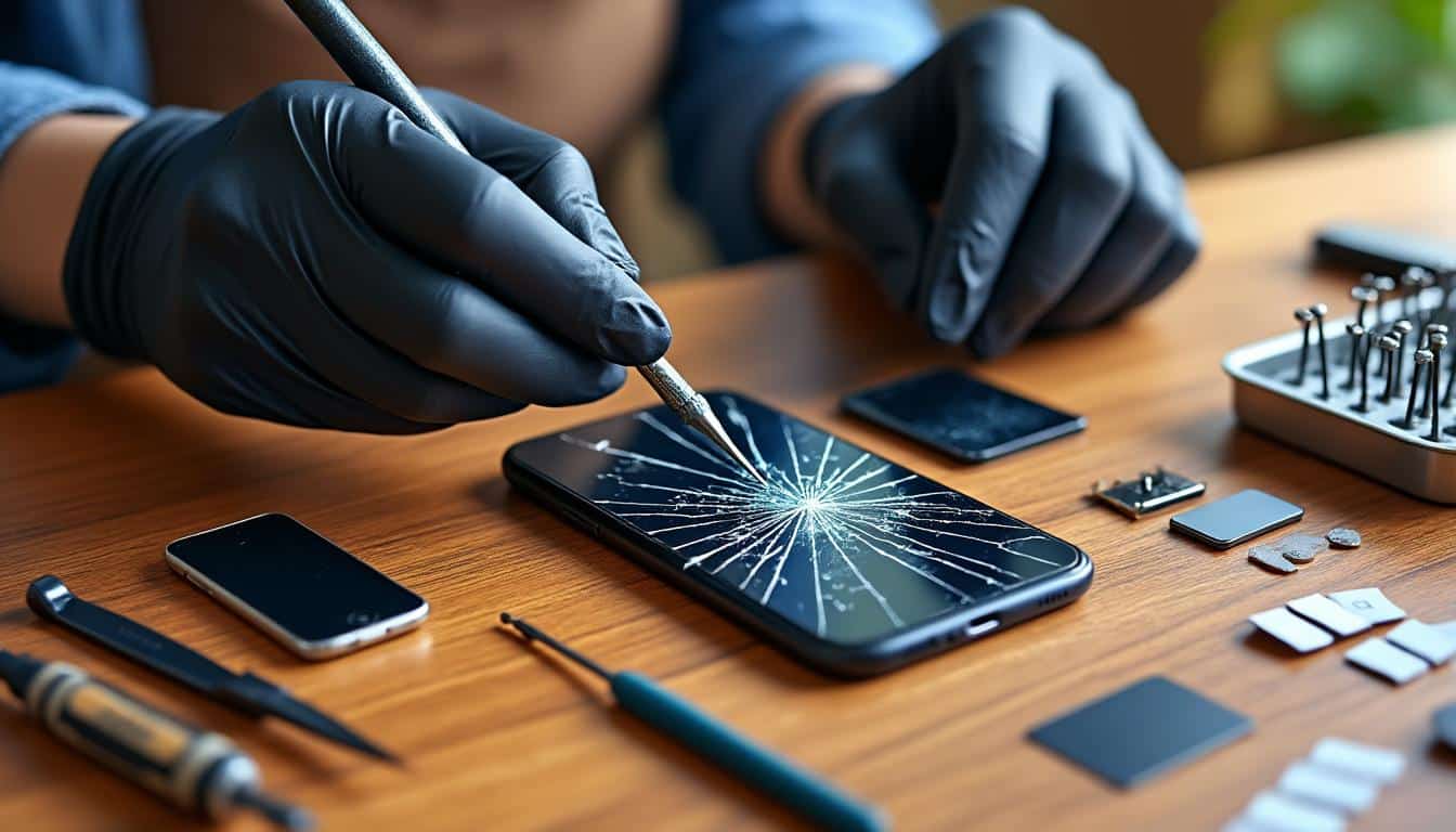 apprenez étape par étape comment réparer facilement l'écran cassé de votre smartphone vous-même, avec des conseils pratiques et les outils nécessaires.