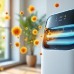 découvrez un purificateur d'air performant, spécialement conçu pour filtrer efficacement les pollens allergènes en suspension et améliorer la qualité de l'air intérieur.