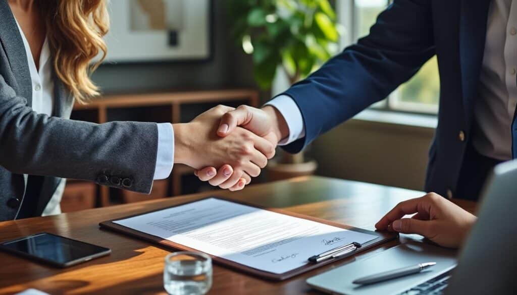 découvrez comment l'accord amiable entre employeur et salarié valide la rupture conventionnelle, facilitant une séparation négociée et sécurisée pour les deux parties.