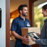 découvrez comment l'identification visuelle des livreurs à distance est assurée grâce à la sonnette vidéo pour renforcer la sécurité et faciliter la réception des colis.