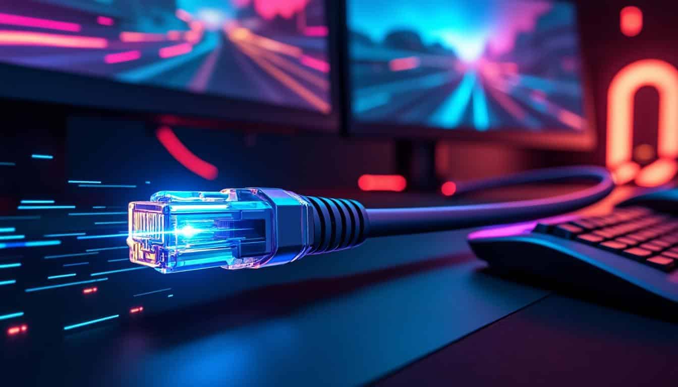 découvrez comment la suppression des latences en jeu vidéo grâce au câble ethernet améliore votre expérience de jeu avec une connexion plus rapide et stable.